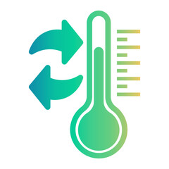 climate change Gradient icon