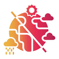 climate change Gradient icon