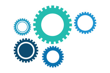 Setting Icon vector illustration. Cog settings sign or Gear Sign icon for web and app. wrench with gear icon, Service tool symbol, setting sign, vector illustration. EPS10