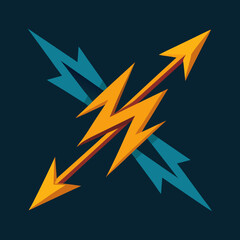 lightning bolt vector illustration