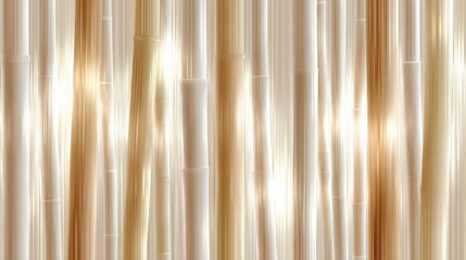 Obraz premium A warm and inviting abstract image of bamboo stalks,creating a serene and natural aesthetic.