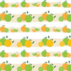Orange fruit background pattern