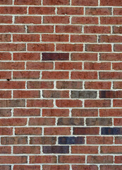 Brick wall background, bricks texture design. Textured background of brick wall. Clinker brick....