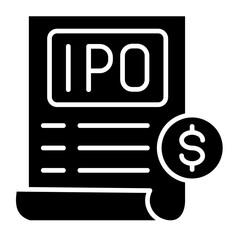 Prospectus  Icon Element For Design