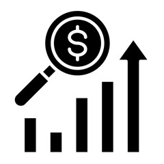 Profit Forecast  Icon Element For Design