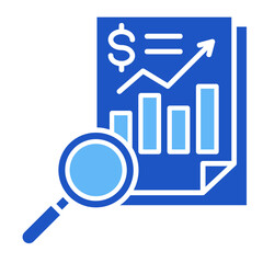Financial Disclosure  Icon Element For Design