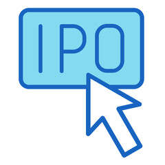 Post-Ipo  Icon Element For Design