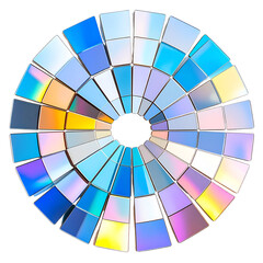 Obraz premium Vibrant Circular Spectrum of Light