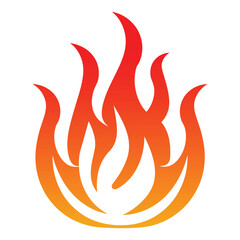 Cartoon campfire. Fire flames, bright fireball, heat wildfire and red hot bonfire campfire, red fiery flames isolated vector illustration set. Animated form and square, fireball and flame