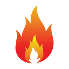 Cartoon campfire. Fire flames, bright fireball, heat wildfire and red hot bonfire campfire, red fiery flames isolated vector illustration set. Animated form and square, fireball and flame