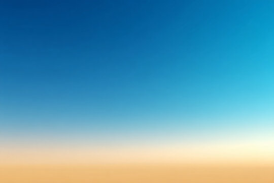 Blue Sky Sand Desert Landscape Abstract Nature Background Tranquil Mood Serene Surface Peaceful Calm Vast Open Scene Minimalism Digital Noon Bright Colorful Beauty Wanderlust Perspective Gaze