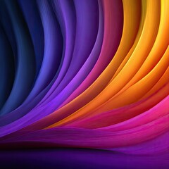 Naklejka premium Abstract vibrant flowing colors