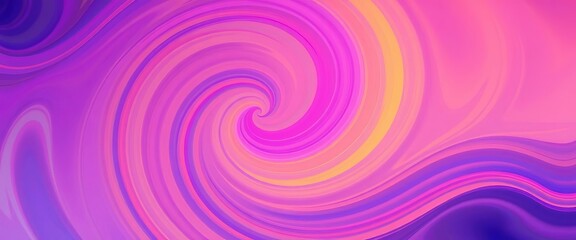 Obraz premium Abstract swirling gradient background in vibrant hues, art, light
