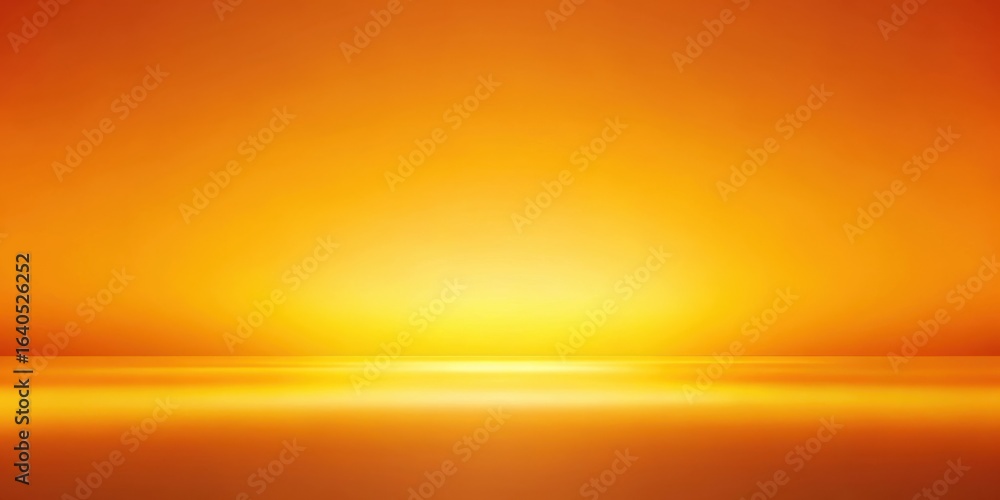 Poster abstract golden hour studio background with smooth gradient for product displays and presentations