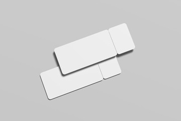 Ticket Blank Mockup