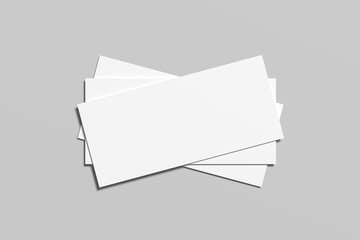Gift Voucher Blank Mockup