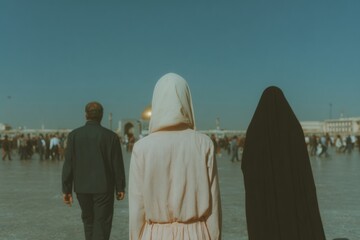 Religious Remembrance Day Pilgrimage at Haram e Razavi Authentic Spiritual Journey in Autumn with Modern Milad Un Nabi Festive Vibes for Professional Travel Marketing