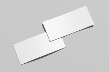Gift Voucher Blank Mockup