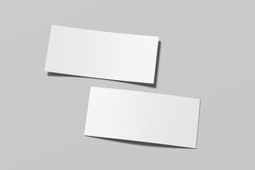 Gift Voucher Blank Mockup