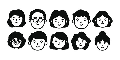 Doodle Avatar Head Set