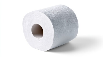 Fototapeta premium Rolled toilet paper