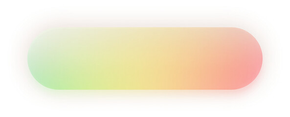 Gradient Neon Rounded Button Icon With Soft Glow &ndash; Multicolor Oval Shape For Web And App Interface, UI UX Design Element, Colorful Call To Action Graphic For Digital Projects