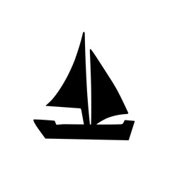 silhouette of sea ship transportation