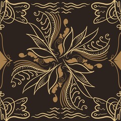 Abstract doodle seamless patterns art, meditation, peaceful, coloring, prints, ornamental design, fabric, carpet, t-shirt.
