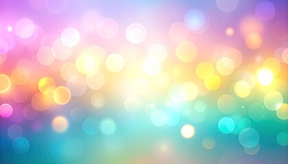 Obraz premium Beautiful colorful bokeh blurred background defocused lights