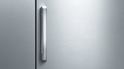 Stainless steel refrigerator handle