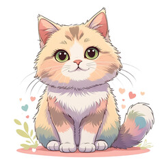 Obraz premium Cat cute