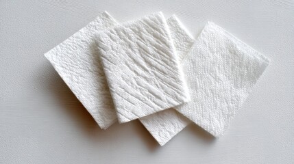 Obraz premium Soft white cleaning cloths (1)