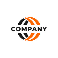 generic circle logo design , business logo , vector , symbol , company logo,background, emblem, swirl, infinity, circular	