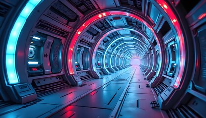LED Tunnel to the Unknown Future Beyond Space