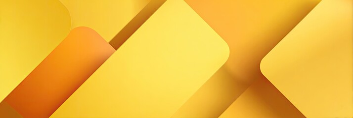 Abstract geometric shapes in shades of yellow (2)