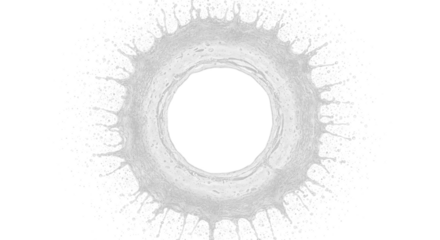 Font of number zero made of black and white wine glasses, with a floral vintage round border and silver frame