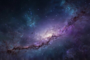 Obraz premium galaxy in space