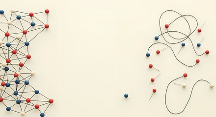 Abstract Network Design: Structured Connections vs. Loose Pins