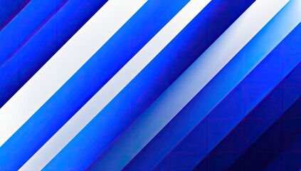 Obraz premium Abstract blue and white diagonal stripes background, website design