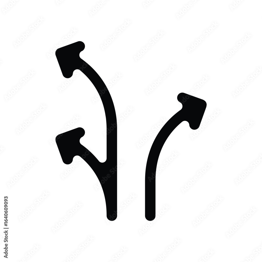 Poster objective solid icon vector design good for web or mobile app