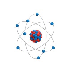 3d model of atom