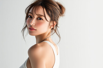Fototapeta premium 女性モデル