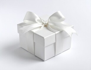 Obraz premium gift box with ribbon