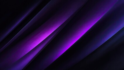 Abstract design with diagonal, vibrant purple lines on a dark background