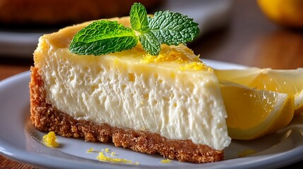 slice of cheesecake