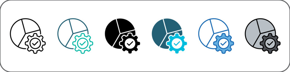 Management Icon Pack Multistyle Editable Stroke