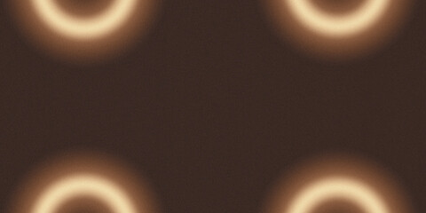 Naklejka premium Abstract beige brown color gradient dark background grainy noise texture banner website header design 