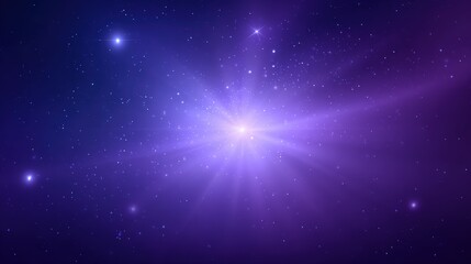 Fototapeta premium Abstract Cosmic Background with Shining Stars and Nebula, Ideal for Science Fiction and Fantasy Concepts