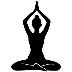 yoga woman silhouette, Yoga, Yoga Meditation, Yoga Women, Yoga Zen