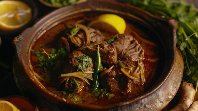 Traditional Khoresh Gheymeh Stew